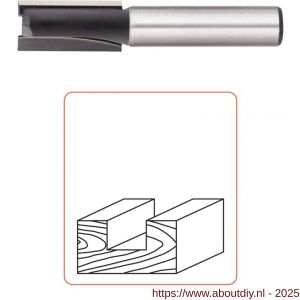 Rotec 270 HM groeffrees Silver-Line d2=8 mm D=3,0 mm - A50904433 - afbeelding 3