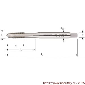 Rotec 330.371 HSS-E machinetap 800 doorlopend DIN 371 M2 - A50905288 - afbeelding 2