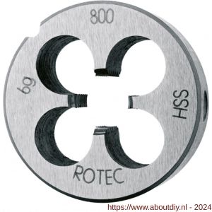 Rotec 360 HSS ronde snijplaat DIN-EN 22568 metrisch fijn MF32x1,5 mm - A50905818 - afbeelding 1