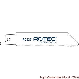 Rotec 525 reciprozaagblad RC620 S522BF set 5 stuks - A50907140 - afbeelding 1
