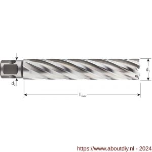 Rotec 536 HSS-XE kernboor Silver-Line universeel 19 diameter 32x110 mm - A50907970 - afbeelding 2