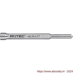 Rotec 545 uitwerpstift diameter 6,35x77 mm - A50908294 - afbeelding 1