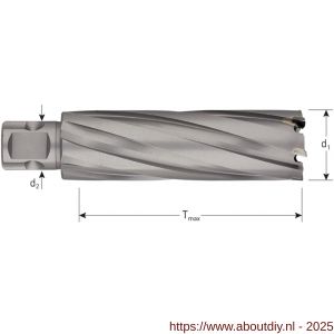 Rotec 546 HM kernboor Hard-Line universeel 19 diameter 54x80 mm - A50908476 - afbeelding 2