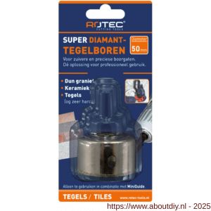Rotec 759 diamanttegelboorkroon nat diameter 50 mm Tmax=25 mm - A50909937 - afbeelding 3
