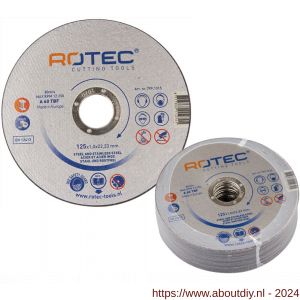 Rotec 799 doorslijpschijf Silver-Line diameter 115x1,0x22,2 mm set 25 stuks - A50910419 - afbeelding 1