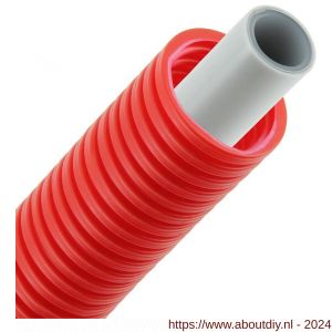 Bonfix Alu-pers systeembuis met rode mantel 20x2,0 mm rol 50 m - A51802766 - afbeelding 1