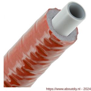 Bonfix Alu-pers systeembuis met isolatie 6 mm rood 16x2,0 mm rol 50 m - A51802759 - afbeelding 1