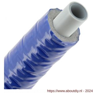 Bonfix Alu-pers systeembuis met isolatie 6 mm blauw 16x2,0 mm rol 50 m - A51802755 - afbeelding 1