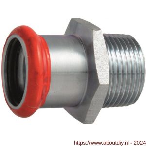 Bonfix M-Press staalverzinkt puntstuk 3/8inch x 12 mm - A51803405 - afbeelding 1