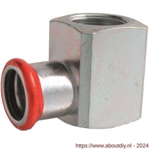 Bonfix M-Press staalverzinkt knie 1/2 inch binnendraad x 15 mm - A51803019 - afbeelding 1
