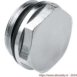 Bonfix blindstop met EPDM O-ring 1/2 inch - A51805402 - afbeelding 1