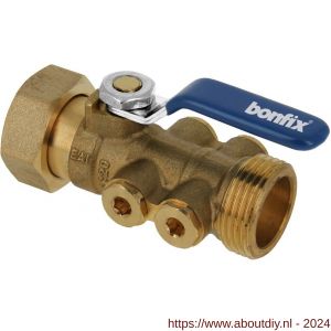 Bonfix stopkraan TBE-EA 3/4 inch wartelx3/4 inchbuitendraad - A51800239 - afbeelding 1