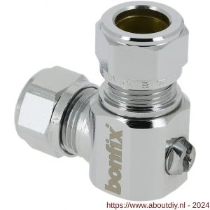 Bonfix mini kogelkraan haaks knel 10x10 mm (schroevendraaier) - A51802022 - afbeelding 1