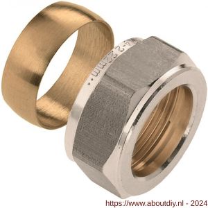 Bonfix ring en moer 18 mm vorstvrije buitendraadkraan 71605 - A51800817 - afbeelding 1