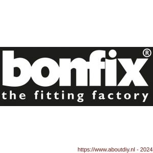 Bonfix M-Press RK roodkoper Gas 3 delige koppeling 3/4 inch buitendraad x 18 mm - A51803113 - afbeelding 2