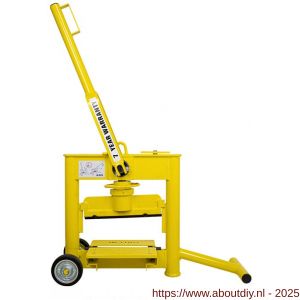 Orit steenknipper 1 spindel B 330-H 120 mm Easy Turner - A53200131 - afbeelding 4