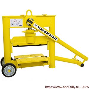 Orit steenknipper 1 spindel B 330-H 120 mm Easy Turner - A53200131 - afbeelding 7