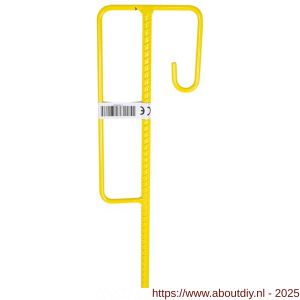 Orit grondpen afzetpaal met gesmede punt 1250 mm - A53200005 - afbeelding 2