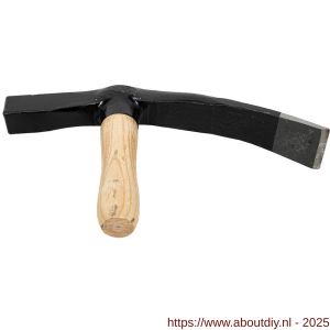 Orit straathamer houten steel 50 mm - A53200041 - afbeelding 2