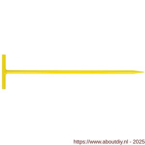 Orit draadpen met T-greep 600 mm RAL 1021 - A53200058 - afbeelding 1