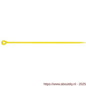 Orit draadpen met oog 600 mm RAL 1021 - A53200063 - afbeelding 1