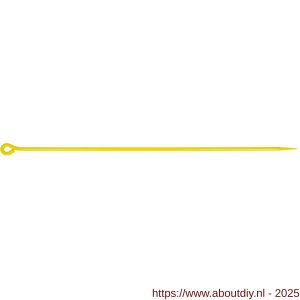 Orit draadpen met oog 800 mm RAL 1021 - A53200065 - afbeelding 1