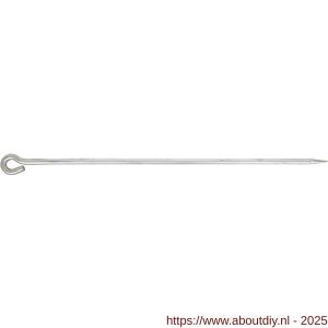 Orit draadpen zwaar met oog 800 mm - A53200066 - afbeelding 1