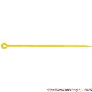Orit draadpen zwaar met oog 800 mm RAL 1021 - A53200067 - afbeelding 1