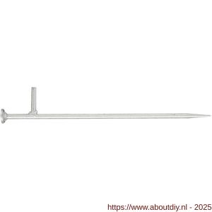 Orit draadpen met L-kop 400 mm - A53200068 - afbeelding 1