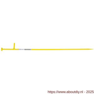 Orit draadpen met L-kop 800 mm RAL 1021 - A53200072 - afbeelding 1