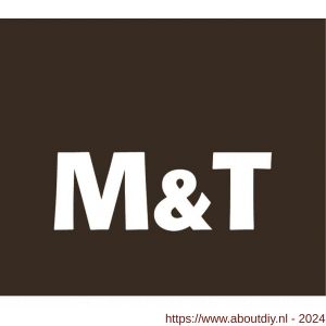 Wallebroek M&T 90.4504.90 paumelle Mini rechts messing mat nikkel ongelakt - A25000246 - afbeelding 1