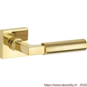Wallebroek Mi Satori 00.0098.46 krukgarnituur Bauhaus verdekt messing gepolijst ongelakt - A25001141 - afbeelding 1