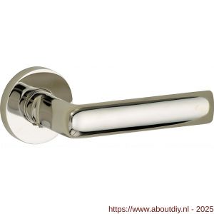 Wallebroek Mi Satori 00.0074.46 krukgarnituur Padania Vivo messing glans nikkel - A25001404 - afbeelding 1