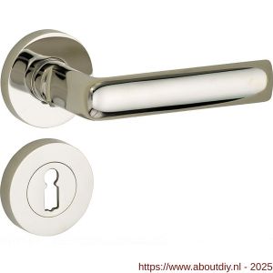 Wallebroek Mi Satori 00.0074.48 krukgarnituur Padania Vivo BB messing glans nikkel - A25001405 - afbeelding 1