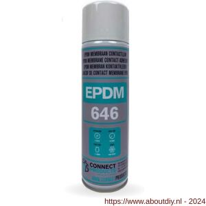Connect Products Seal-it 646 EPDM Spraybond contactlijm DCM transparant aerosol 500 ml - A40780314 - afbeelding 1