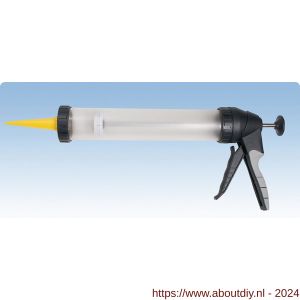 Connect Products Seal-it 580 handkitpistool H3PS 400 ml en koker transparant-zwart - - A40780292 - afbeelding 1