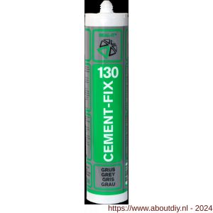 Connect Products Seal-it 130 Cement-Fix acrylaatkit grijs koker 310 ml - A40780215 - afbeelding 1