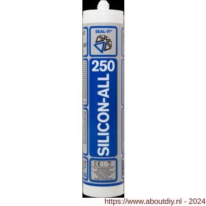 Connect Products Seal-it 250 Silicon-All siliconenkit jasmijn koker 310 ml - A40780161 - afbeelding 1