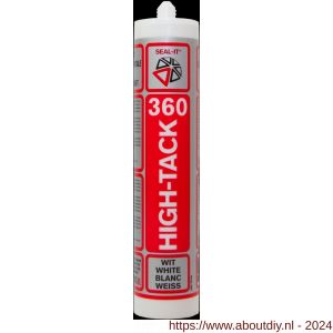 Connect Products Seal-it 360 High Tack MSP-hybride kit zwart koker 290 ml - A40780102 - afbeelding 1