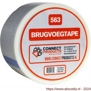 Connect Products Seal-it 563 gaasband brugvoegtape 96 mm wit rol 90 m - A40780253 - afbeelding 1