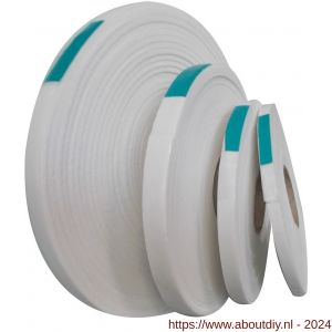 Connect Products Seal-it 567 Keraband beglazingsband 9x4 mm wit rol 50 m - A40780018 - afbeelding 1