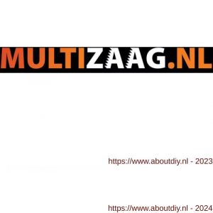 Multizaag MZ25 zaagblad bi-metaal Supercut 35 mm breed 45 mm lang blister 5 stuks SC MZ25 - A40680089 - afbeelding 3