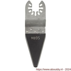 Multizaag MB95 snijmes-groefsnijder punt Universeel blister 1 stuk UNI MB95 - A40680286 - afbeelding 1
