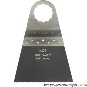 Multizaag MZ29 zaagblad standaard Supercut hout-kunstof 70 mm breed 40 mm lang blister 5 stuks SC MZ29 - A40680041 - afbeelding 1