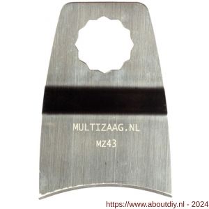 Multizaag MZ43 segmentmes concaaf Supercut los SC - A40680135 - afbeelding 1