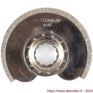 Multizaag MZ40 diamant zaagblad halve maan Supercut blister 1 stuk SC MZ40 - A40680166 - afbeelding 1