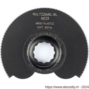 Multizaag MZ19 zaagblad halve maan Supercut 85 mm blister 1 stuk SC MZ19 - A40680232 - afbeelding 1