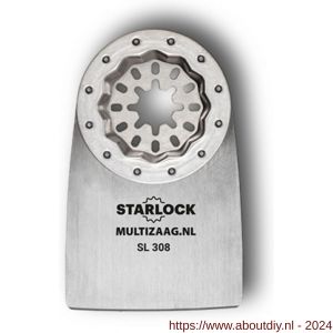 Multizaag SL308 mes flexibel Starlock 34 mm breed 52 mm lang blister 5 stuks SL SL308 - A40680146 - afbeelding 1