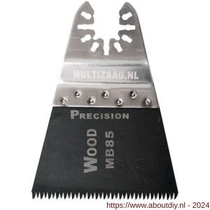 Multizaag MB85 zaagblad Universeel Precision hout 70 mm breed 40 mm lang blister 5 stuks UNI MB85 - A40680053 - afbeelding 1