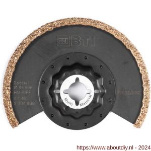 Multizaag BTI SL153 segmentzaagblad HM-Riff Starlock diameter 85 mm SL - A40680334 - afbeelding 1